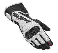 Spidi STR-6 Guantes de motocicleta, negro-blanco, tamaño 2XL para Hombres