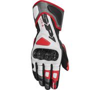 Spidi STR-6 Guantes de motocicleta, negro-blanco-rojo, tamaño S para Hombres