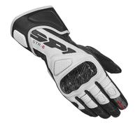SPIDI STR-6 Guanti da moto, nero/bianco, L