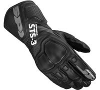 Spidi STS-3 Guantes de motocicleta, negro, tamaño 2XL para Hombres