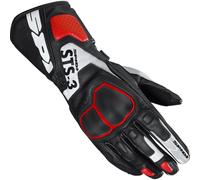 Spidi STS-3 Ladies Guantes de motocicleta, negro/rojo, Talla S