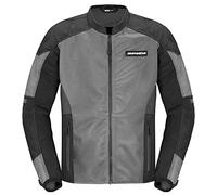 Spidi Super Net Chaqueta de moto, gris, Talla M