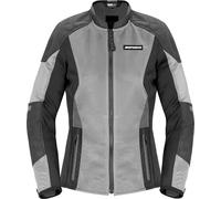 Spidi Super Net Chaqueta textil de moto para mujer, gris, Talla XS