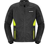 Spidi Super Net, chaqueta textil M male Negro/Amarillo Neón
