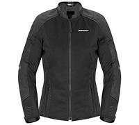 SPIDI Super Net Lady Chaqueta Protectora para Moto, Negro, Small Mujeres