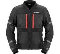 Spidi Tech Armor 2 Chaqueta textil para motocicletas, negro, Talla L