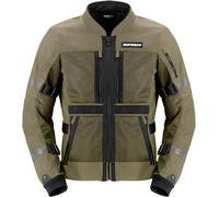 Spidi Tech Armor 2 Chaqueta textil para motocicletas, Verde Militar, Talla 2XL