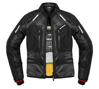 SPIDI Tech Armor - Chaqueta textil para moto, color negro, talla M
