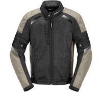 Spidi Tek Net Chaqueta de motocicleta, negro-verde, tamaño 5XL para Hombres
