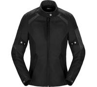 Spidi Tek Net Chaqueta de motocicleta para damas, negro, Talla L
