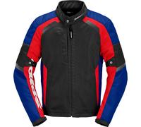 Spidi Tek Net, chaqueta textil 3XL male Negro/Rojo/Azul