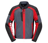 SPIDI tek Net Giacca Moto Chaqueta Tour, Rojo, XXL para Hombre