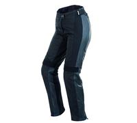 Spidi Teker Señoras pantalones de cuero de la motocicleta, negro, tamaño 40 para Mujer