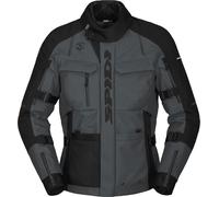 Spidi Tour Evo 2 H2Out chaqueta textil impermeable para motocicletas, gris/negro, Talla M