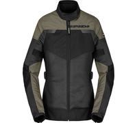 Spidi Tour Net Tex Chaqueta textil de moto para mujer, negro-verde, tamaño 3XL