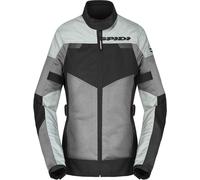 Spidi Tour Net Tex Chaqueta textil de moto para mujer, Gris claro/gris oscuro/negro, Talla L