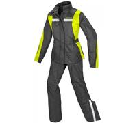 Spidi Touring Rain Kit Traje de lluvia de motocicleta para damas de dos piezas, amarillo, Talla L