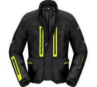 Spidi Traveler 3 Evo, chaqueta textil H2Out XXL male Negro/Amarillo Neón