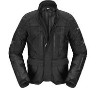 Spidi Traveler 3 Evo H2Out chaqueta textil impermeable para motocicletas, negro, Talla M