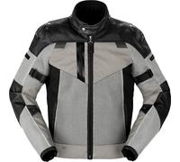 Spidi Vent Pro, chaqueta de cuero/textil H2Out 46 male Gris Claro/Negro