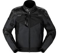 Spidi Vent Pro Chaqueta de cuero de motocicleta, negro, tamaño 54
