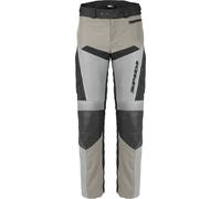 Spidi Vent Pro Pantalones de cuero de motocicleta, negro-blanco, tamaño 56 para Hombres