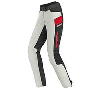 SPIDI Voyager H2Out Señoras Motorcycle Textil Pantalones (Gray/Black,M)