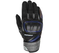 Spidi X-Force Guantes de moto, negro-azul, tamaño L para Hombres