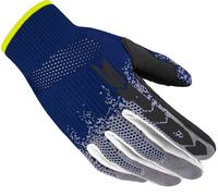Spidi X-Knit Guantes de motocicleta, azul/gris, Talla M