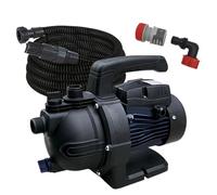 SPID'O - Kit Completo Bomba de Riego JC-800-P 800W - 3,6 m3/h - 3,7 bar - Con Kit Aspiración 7 m - Lista para Usar
