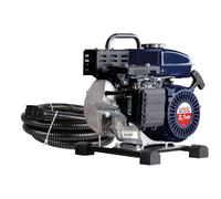 SPID'O - Motobomba Gasolina T415 2,1 CV - 12 m3/h - 3,6 bar - Bomba de Agua Autónoma con Kit Aspiración 5 m