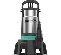 SPID'O - SPICONCEPT ECS 1000 Bomba de Evacuación para Agua Salada y Aguas Sucias 1000W - 21 m3/h - Altura 10 m - Flotador Interno