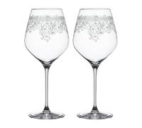 Spiegelau 2 Copas de vino tinto Burgundy Arabesque 84 cl transparente