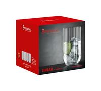 Spiegelau Vaso alto Linear 44.5 cl. 4-pack Claro