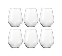 Spiegelau Authentis Casual 4800291 - Juego de 6 vasos de cristal, 460 ml, aptos para lavavajillas