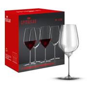Spiegelau Copas de vino tinto de 679 ml, 4 unidades, Hi-Lite, 1750477, vasos de cristal burdeos, copas de vino tinto, aptas para lavavajillas