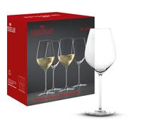 Spiegelau Copas de vino universales de 510 ml, 4 unidades, Hi-Lite, 1750471, para vino tinto y blanco, aptas para lavavajillas