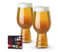 Spiegelau 19.1 oz Craft IPA Glass (Set of 2) Tarro de Cerveza Artesanal, Claro, 8.2 cm, 2