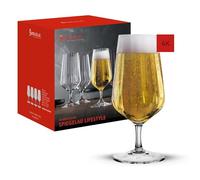 Spiegelau Lifestyle 4450174 - Juego de 4 vasos de cerveza (cristal, 440 ml)