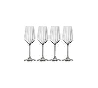 SPIEGELAU LifeStyle Juego de 4 copas de champán transparente
