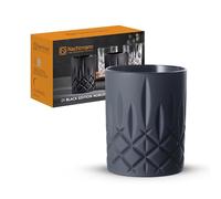 Spiegelau & Nachtmann, Juego de 2 vasos de whisky de cristal, 295 ml, color negro, Noblesse 105394