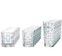 Spiegelau & Nachtmann - Vaso de cristal, 330 ml, Bossa Nova - Cristal - Juego de 18 piezas Z106790