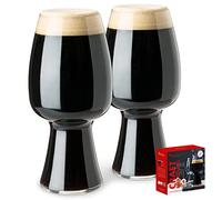 Spiegelau Stout 499/51-Juego de 2 Vasos de Cerveza (6, Claro, 2 Unidad (Paquete de 1), 2