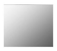 spiegels - vidaXL Frameless Mirror 59"x19.7" Glass - 70 x 50 cm - Zilver