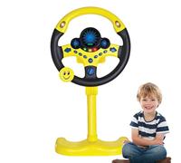 Spielzeug - Interaktives Lernspielzeug mit Licht und Sound | Pädagogisches Simulationslenkrad für Kleinkinder aus Kunststoff | Kinderlenkrad - Frühkindliche Entwicklung Spielspaß