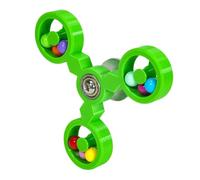 Spielzeug Vögel - Interaktives Kauspielzeug Windrad Rotierend ABS 10,6x10,6x4,5cm | Papageienspielzeug Nymphensittiche Aras Unzertrennliche Kakadus Keas | Beschäftigung Naturinstinkte Körperlich Geist