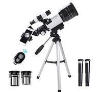 spier Telescopios de astronomía para niños y adultos, telescopio refractario astronómico profesional con trípode y control remoto inalámbrico