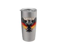 Spies Nachname Familienname Surname Family Last Name Vaso térmico de acero inoxidable de doble pared