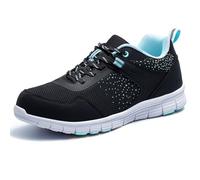 SPIEZ Zapatos de Trabajo Mujer Ligeros Calzado Seguridad, EU 37, Negro-Azul