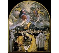 Spiffing Prints El Greco - Entierro del Conde de Orgaz - Small - Semi Gloss Print
